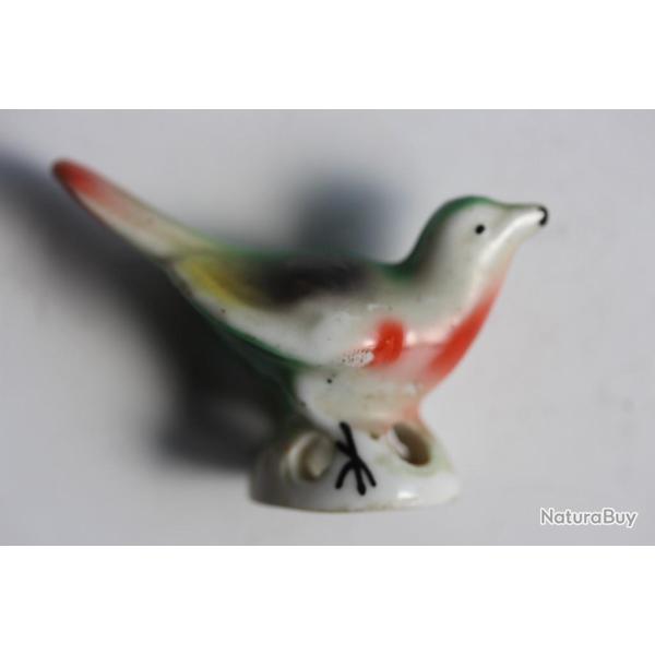Pare gouttes porcelaine pour th�i�re Oiseau th�