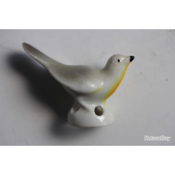 Pare gouttes porcelaine pour th�i�re Oiseau th�