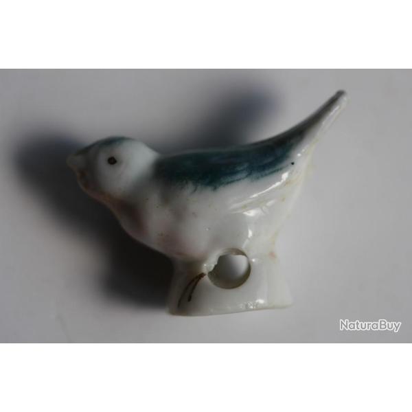 Pare gouttes porcelaine pour th�i�re Oiseau th�