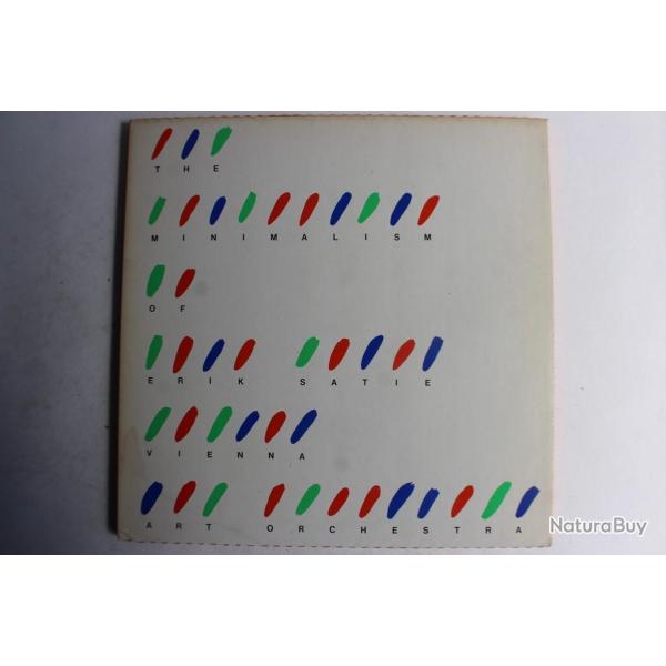 Vinyle 33T The minimalism of Erik Satie hat ART 2005 coffret 1984