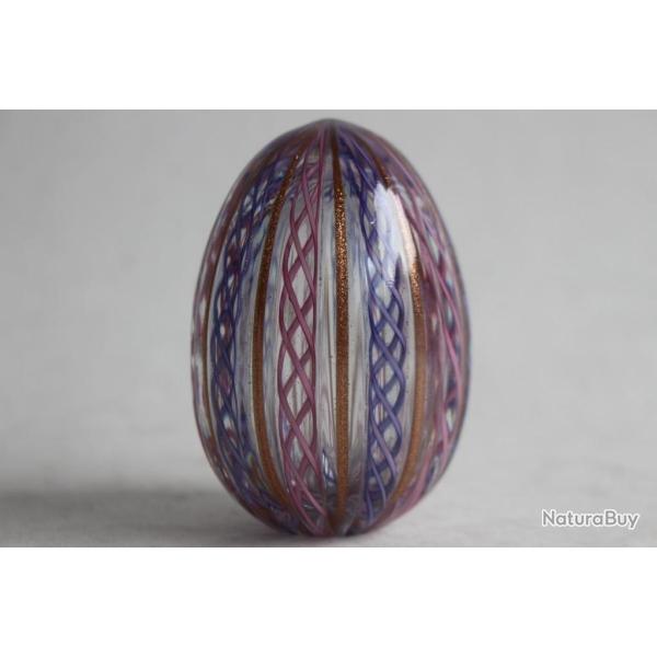 OEuf sulfure verre Murano