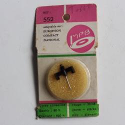 Pointe EUROPHON Compact National Réf. 552 platine