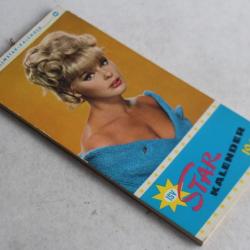 Calendrier Cartes postales ISV Star Kalender 1967 Bardot Presley Pin-up