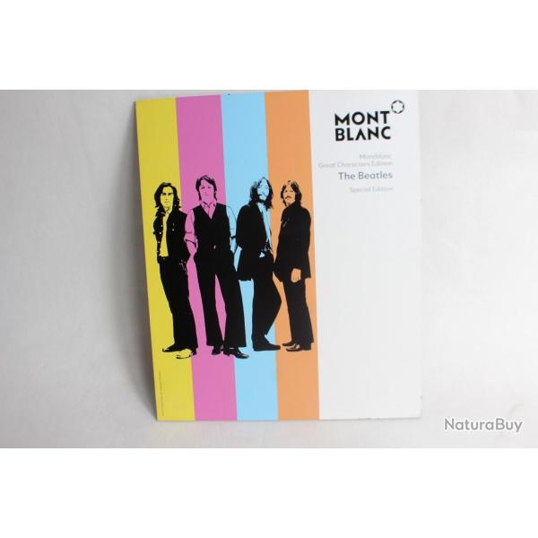 MONTBLANC Publicit� stylo The Beatles Special Edition 2017