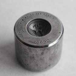 Matrice bouton de livr&eacute;e Chemin de fer Danois 1888 Bagriot