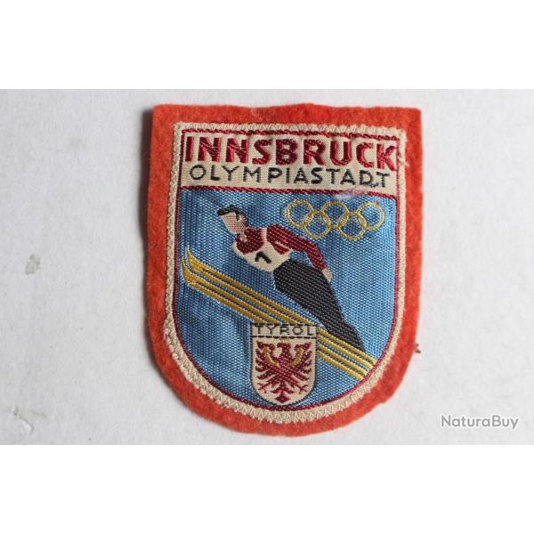 �cusson Jeux Olympiques Innsbruck hiver 1964 Tyrol Autriche