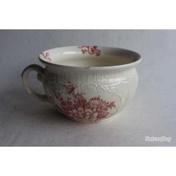 Pot de chambre ancien fa�ence