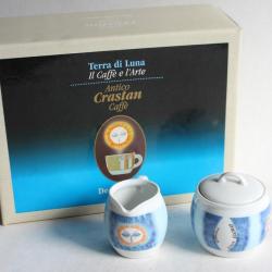 Sucrier Pot à crème Terra di Luna Walter Tacchini Crastan Café