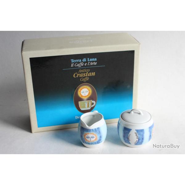 Sucrier Pot � cr�me Terra di Luna Walter Tacchini Crastan Caf�