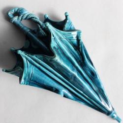 Bouquetière céramique Parapluie Jérôme Massier Vallauris