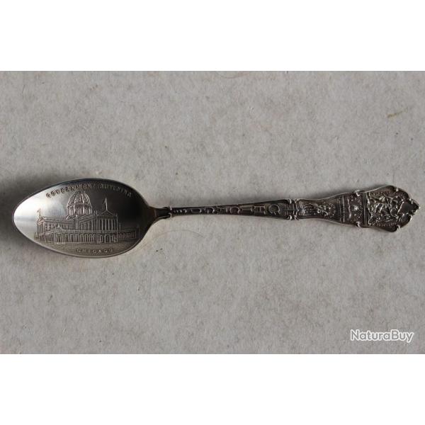 Petite cuill�re souvenir New York City argent Statue de la libert�