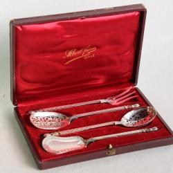 Couverts de service à hors d'oeuvre argent