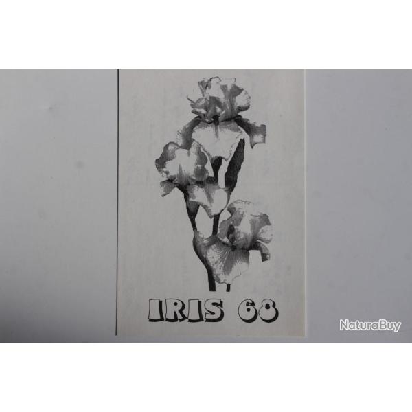 Carte postale QSL Radio Amateur Suisse Iris 68