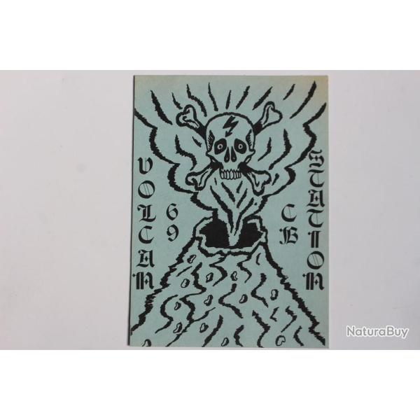 Carte postale QSL Radio Amateur Suisse Volcan 69