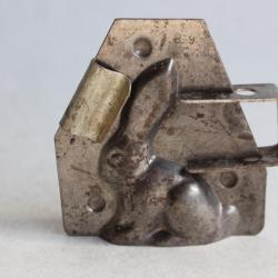 Moule &agrave; chocolat ancien Lapin P&acirc;ques