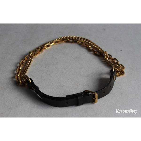 MARC by Marc Jacob Ceinture Cha�ne cuir femme