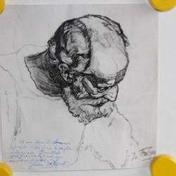 Autographe Jerem FALQUET peintre Suisse signature