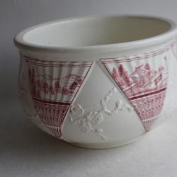 Pot de chambre fa&iuml;ence Wedgwood