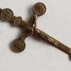 Croix Souvenir de Mission 1841 Art populaire Antiquit&eacute;