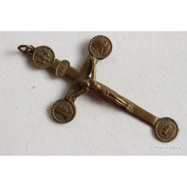 Croix Souvenir de Mission 1841 Art populaire Antiquit�