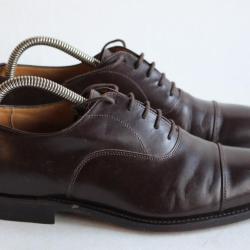 BOWEN Stockport Chaussures à lacets homme cuir marron T42 Richelieu