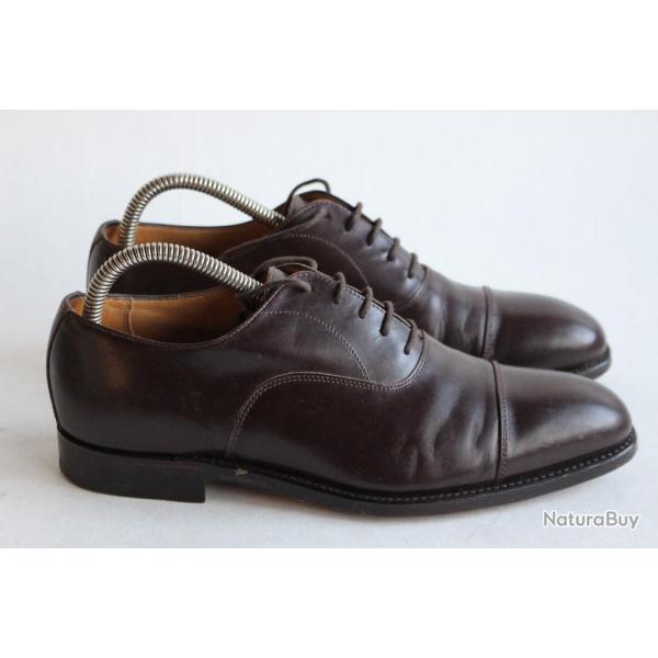 BOWEN Stockport Chaussures � lacets homme cuir marron T42 Richelieu