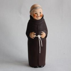 Bouteille moine porcelaine W. GOEBEL Allemagne 1956