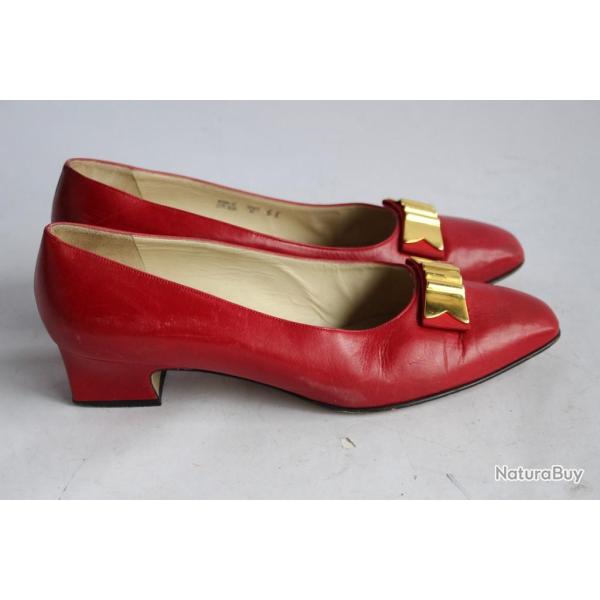 BALLY Chaussure ballerines rouge Missa femme