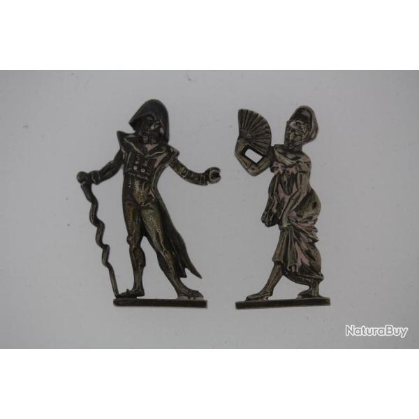 Personnages r�volutionnaires argent