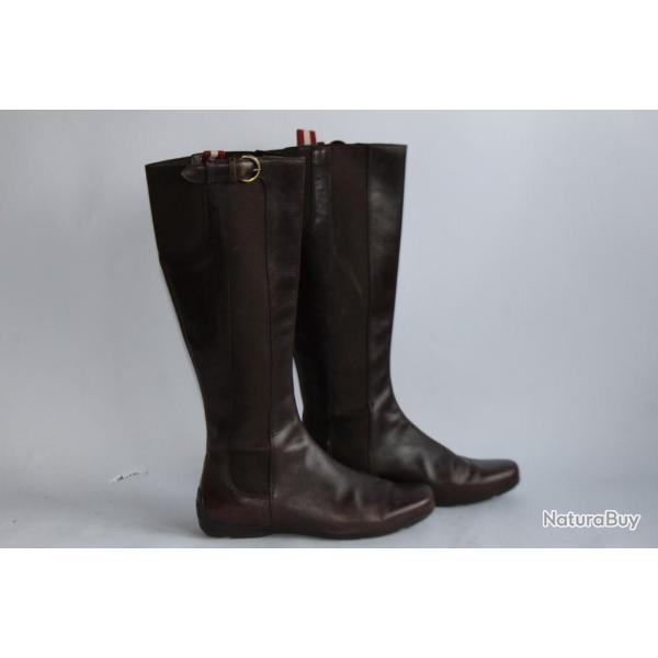 BALLY Bottes cuir Chaussures femme T36