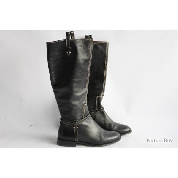 Bottes cuir Massimo Dutti Chaussures femme T36