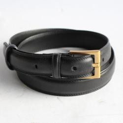 Ceinture LOEWE cuir noir T 95
