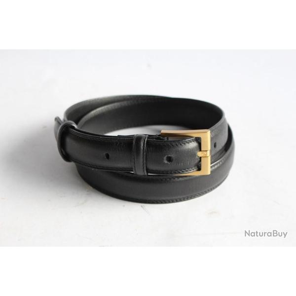 Ceinture LOEWE cuir noir T 95