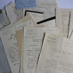 Documents Lettres Correspondances succession BOREL Scout Suisse