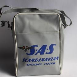 Scandinavian Airlines System Sac bandoulière compagnie aérienne vintage