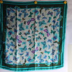 SEVINI Foulard en soie Papillons