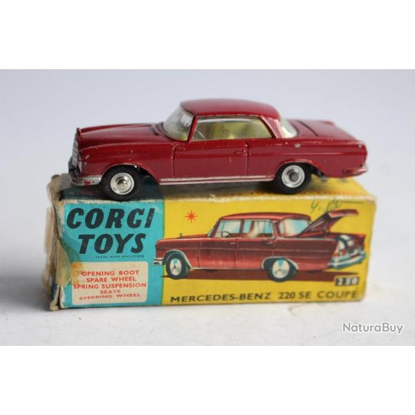 CORGI TOYS 230 Voiture Mercedes-Benz 220 SE Coup� Jouet