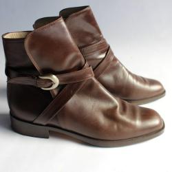 BALLY bottines modèle femme en cuir T39.5