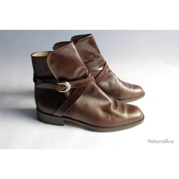 BALLY bottines mod�le femme en cuir T39.5