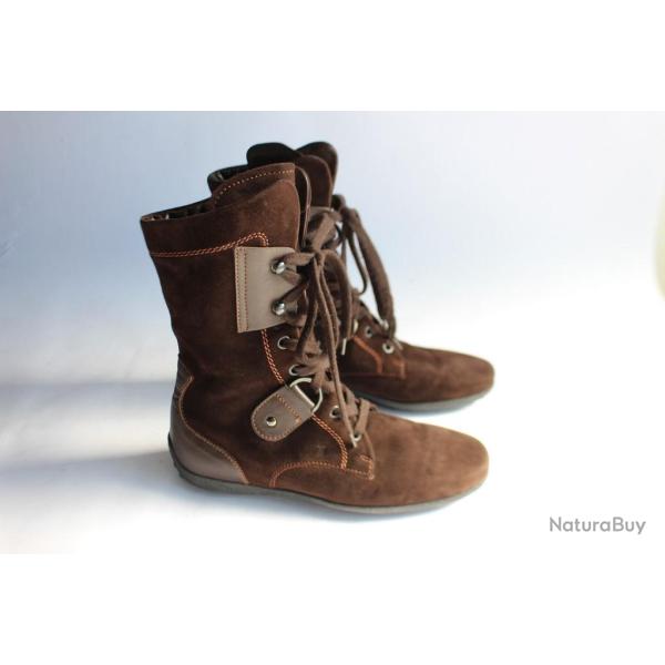 TOD'S bottines femme en cuir T35