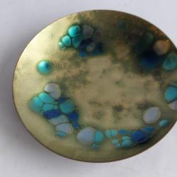 Vide poche en cuivre émaillé A. GAGNON QUEBEC