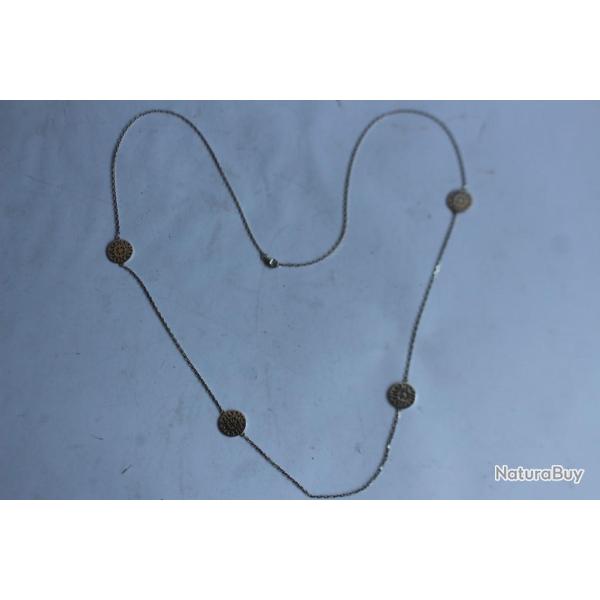 Collier argent massif 925 bijoux