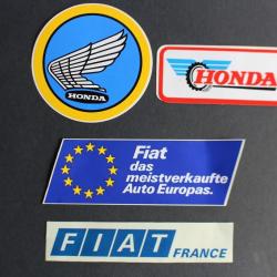 Autocollants automobiles Fiat Honda