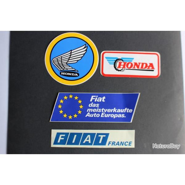 Autocollants automobiles Fiat Honda
