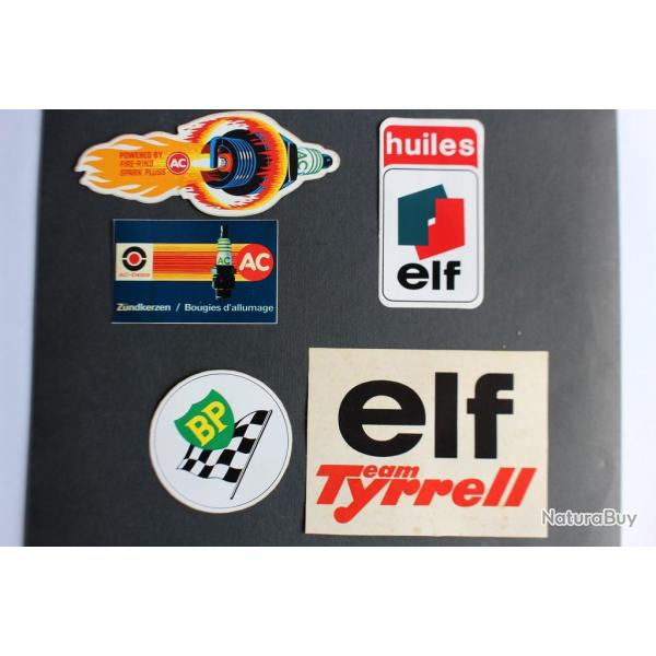 Autocollants accessoires automobiles Eif BP ACDelco