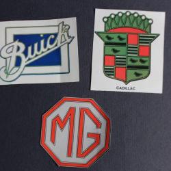 Autocollants automobiles MG Motor Cadillac Buick