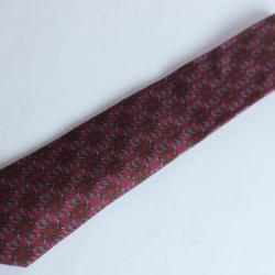 Cravate soie HERMES 760 UA