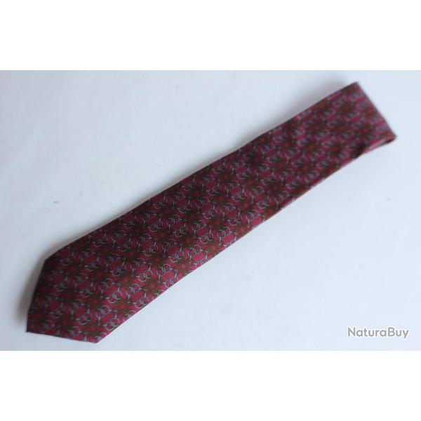 Cravate soie HERMES 760 UA