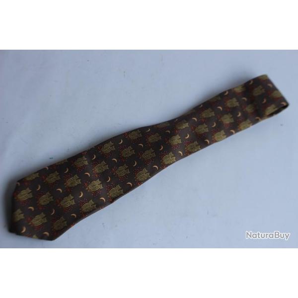 Cravate soie HERMES 7575 MA