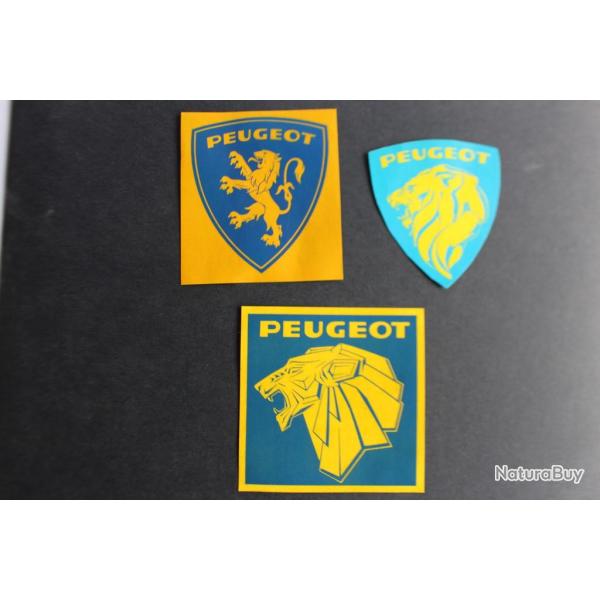 Autocollants automobiles Peugeot
